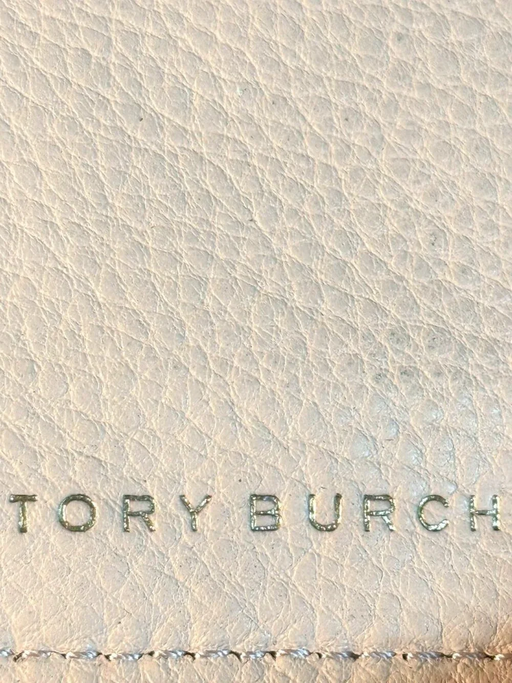 Tory Burch Thea Pebbled Leather Zip-Around Smartphone Wristlet Wallet
